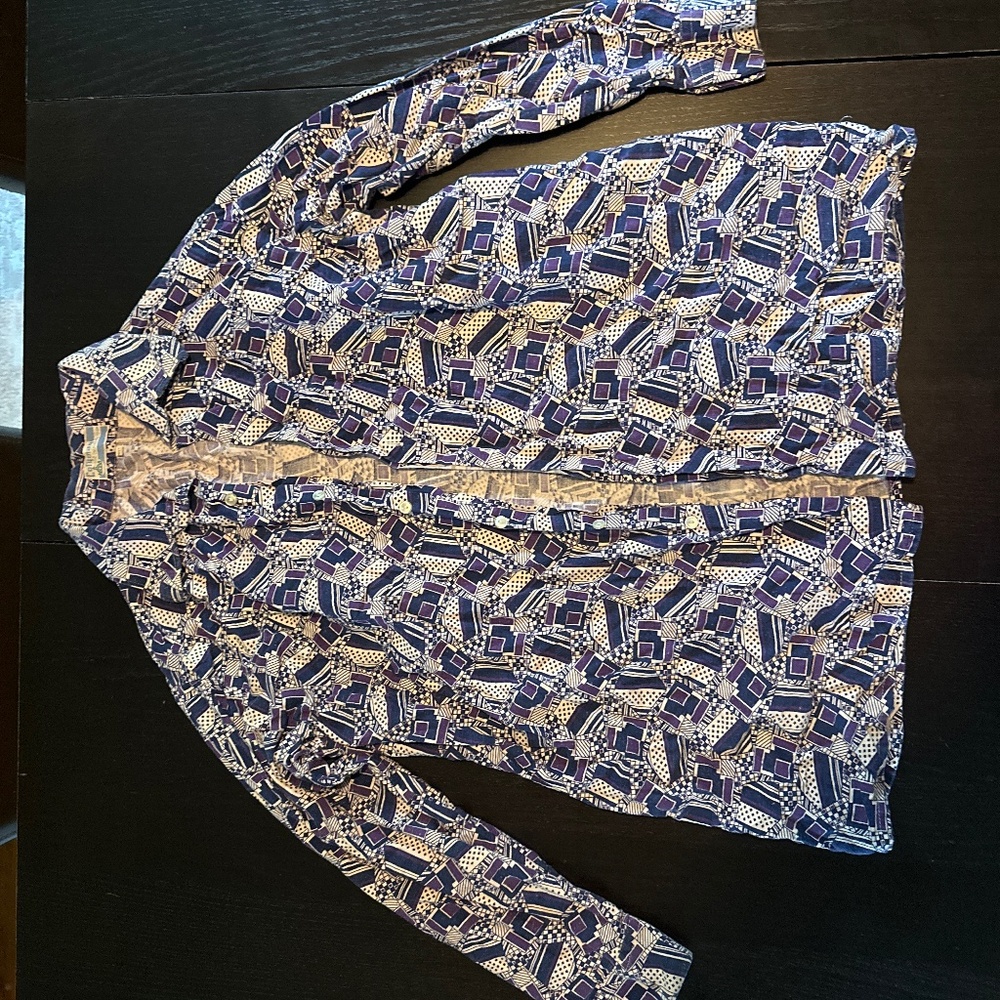 Vintage long sleeve button up